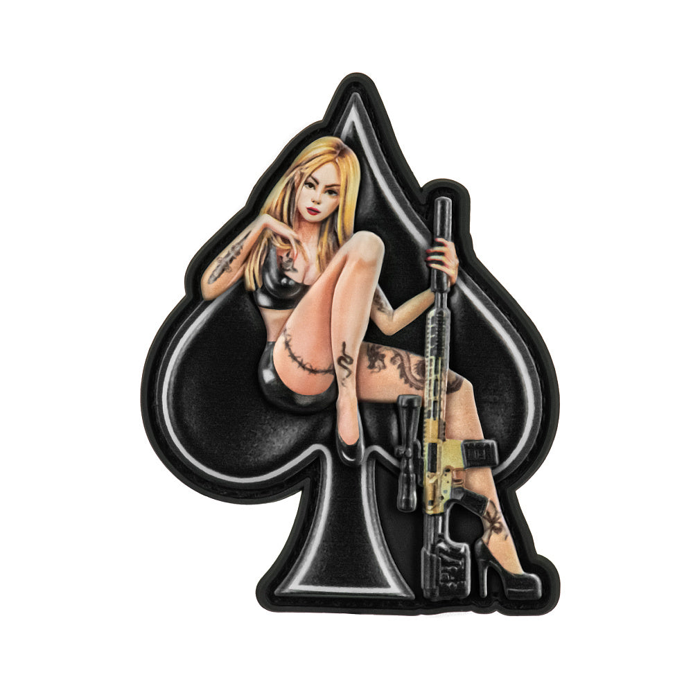 Patch Lady of Spades PVC M-Tac