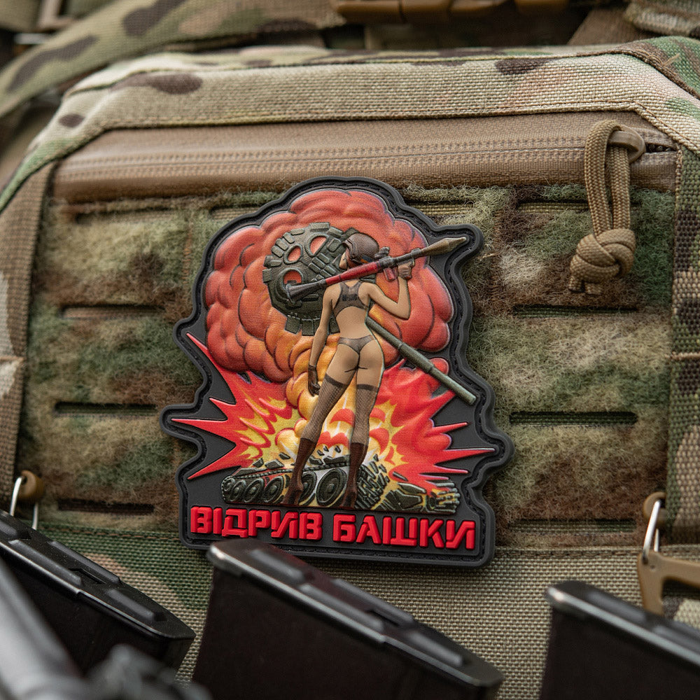 Patch moral Lose Your Head Pin-Up M-Tac