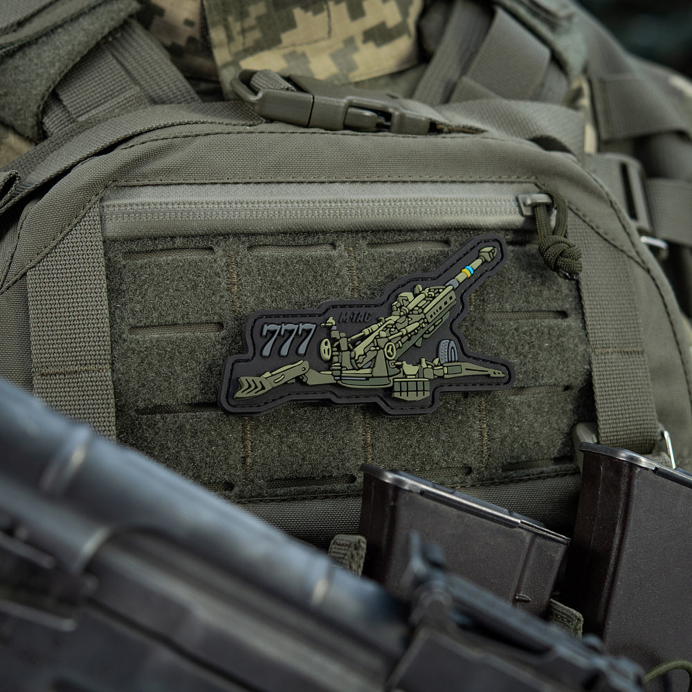 Patch M777 PVC 3D M-Tac cu velcro