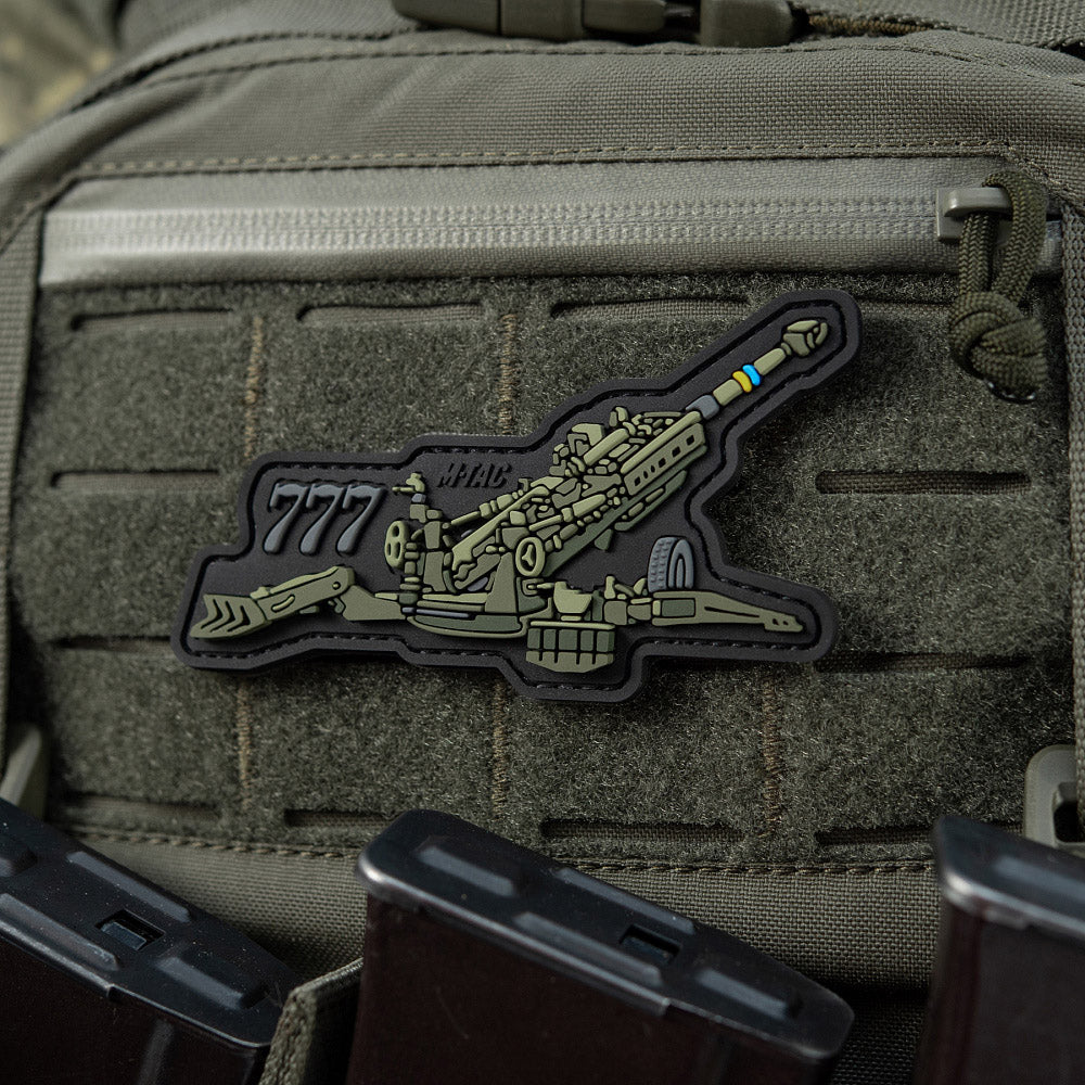 Patch M777 PVC 3D M-Tac cu velcro