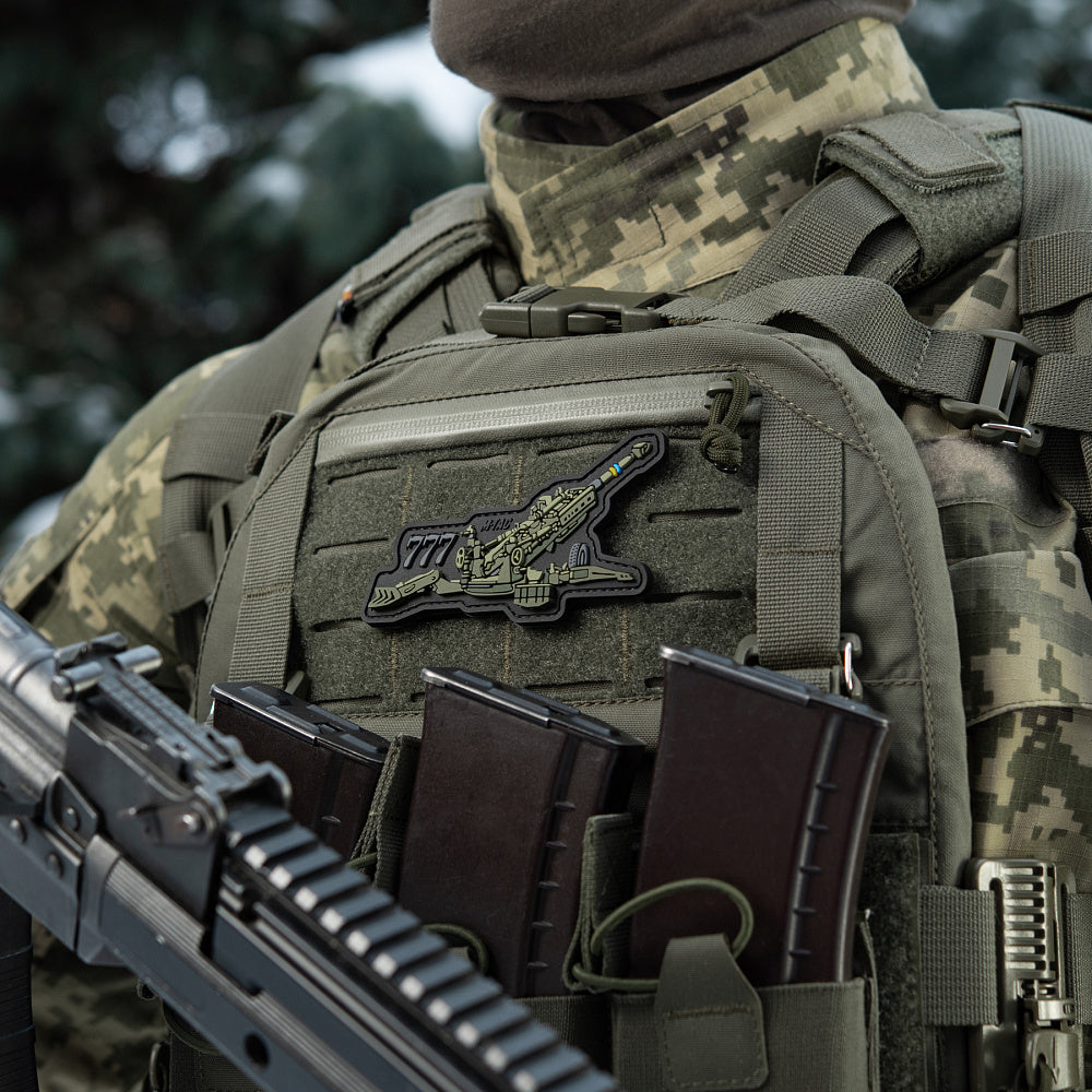 Patch M777 PVC 3D M-Tac cu velcro