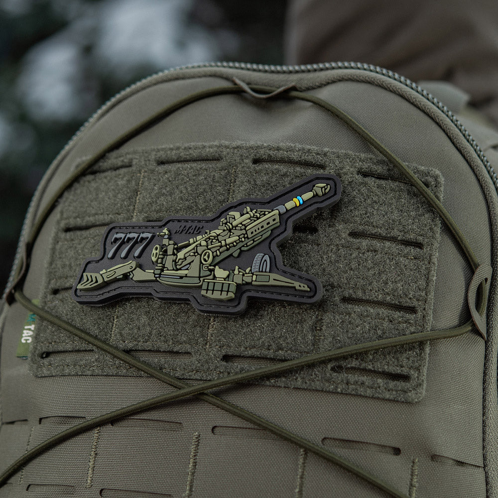Patch M777 PVC 3D M-Tac cu velcro