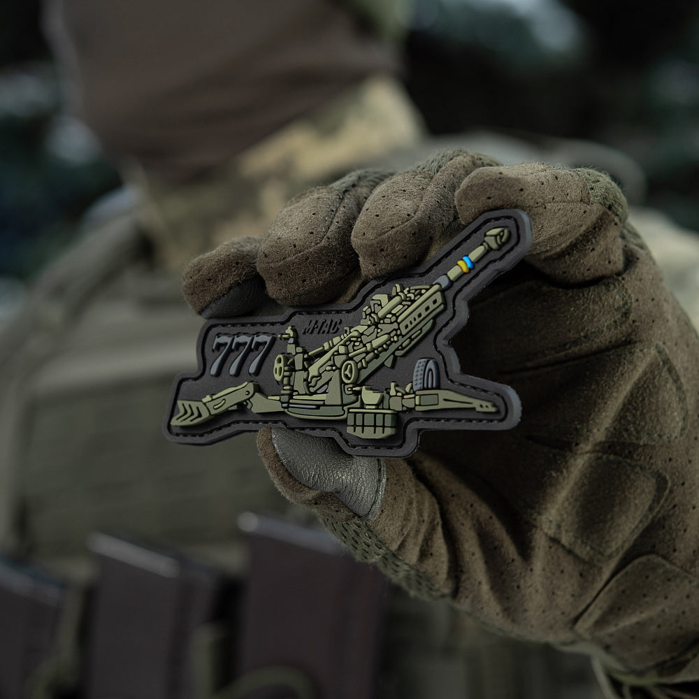 Patch M777 PVC 3D M-Tac cu velcro