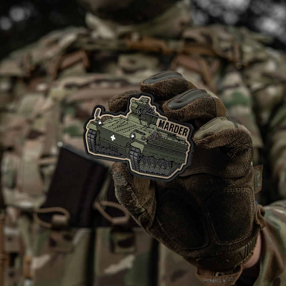 Patch Marder PVC 3D M-Tac cu prindere Velcro