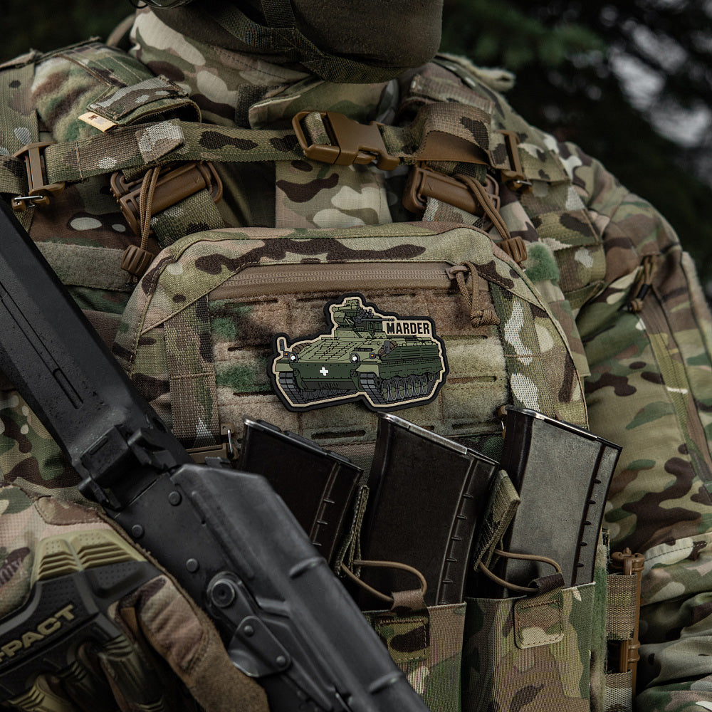 Patch Marder PVC 3D M-Tac cu prindere Velcro