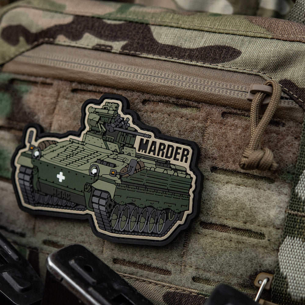 Patch Marder PVC 3D M-Tac cu prindere Velcro