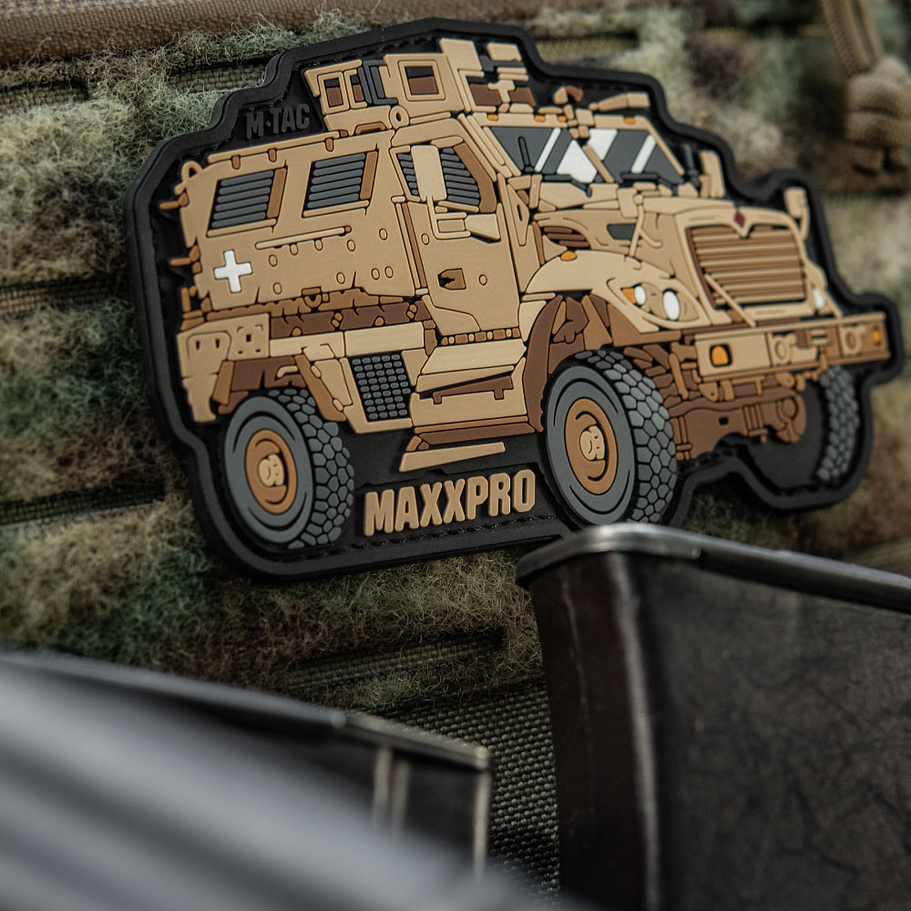 Patch MaxxPro PVC 3D M-Tac cu prindere Velcro