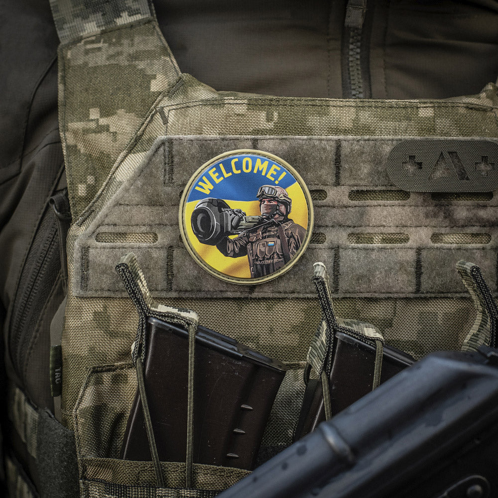 Patch NLAW Says Welcome PVC M-Tac