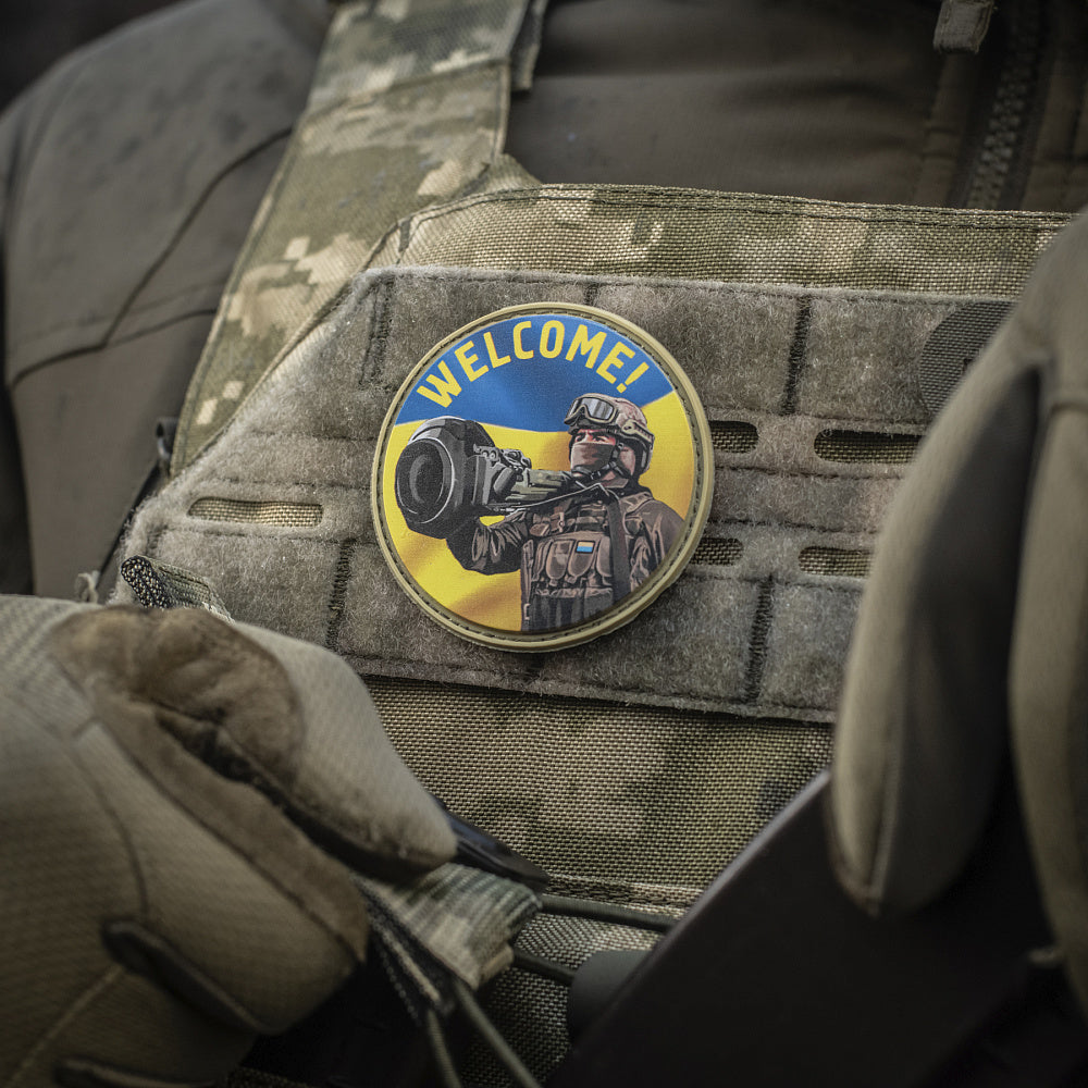Patch NLAW Says Welcome PVC M-Tac