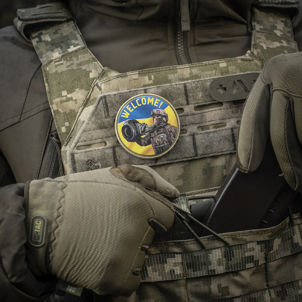 Patch NLAW Says Welcome PVC M-Tac