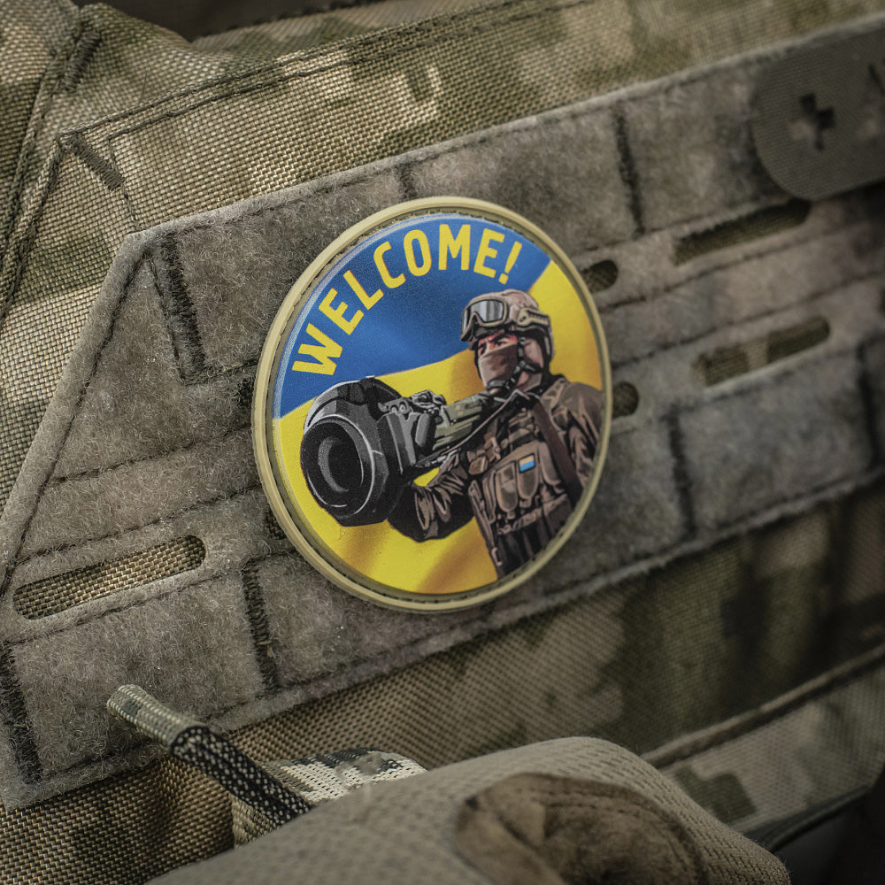 Patch NLAW Says Welcome PVC M-Tac