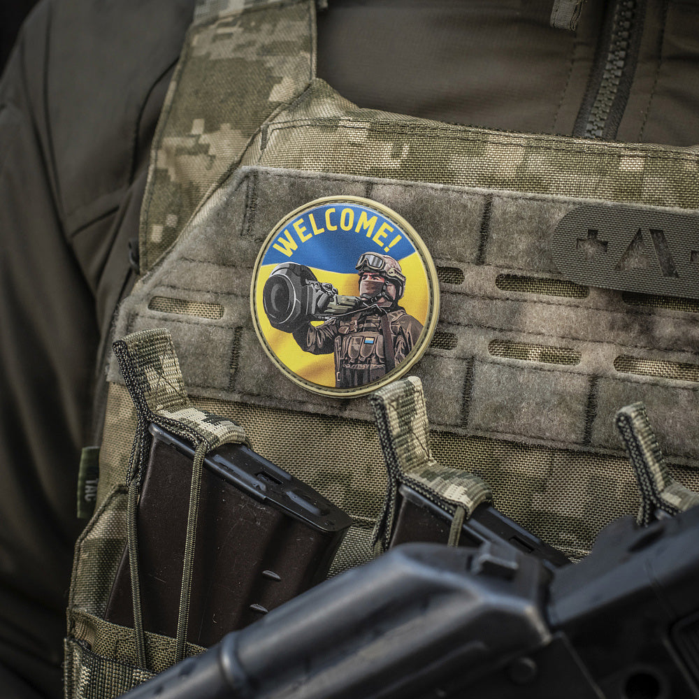 Patch NLAW Says Welcome PVC M-Tac