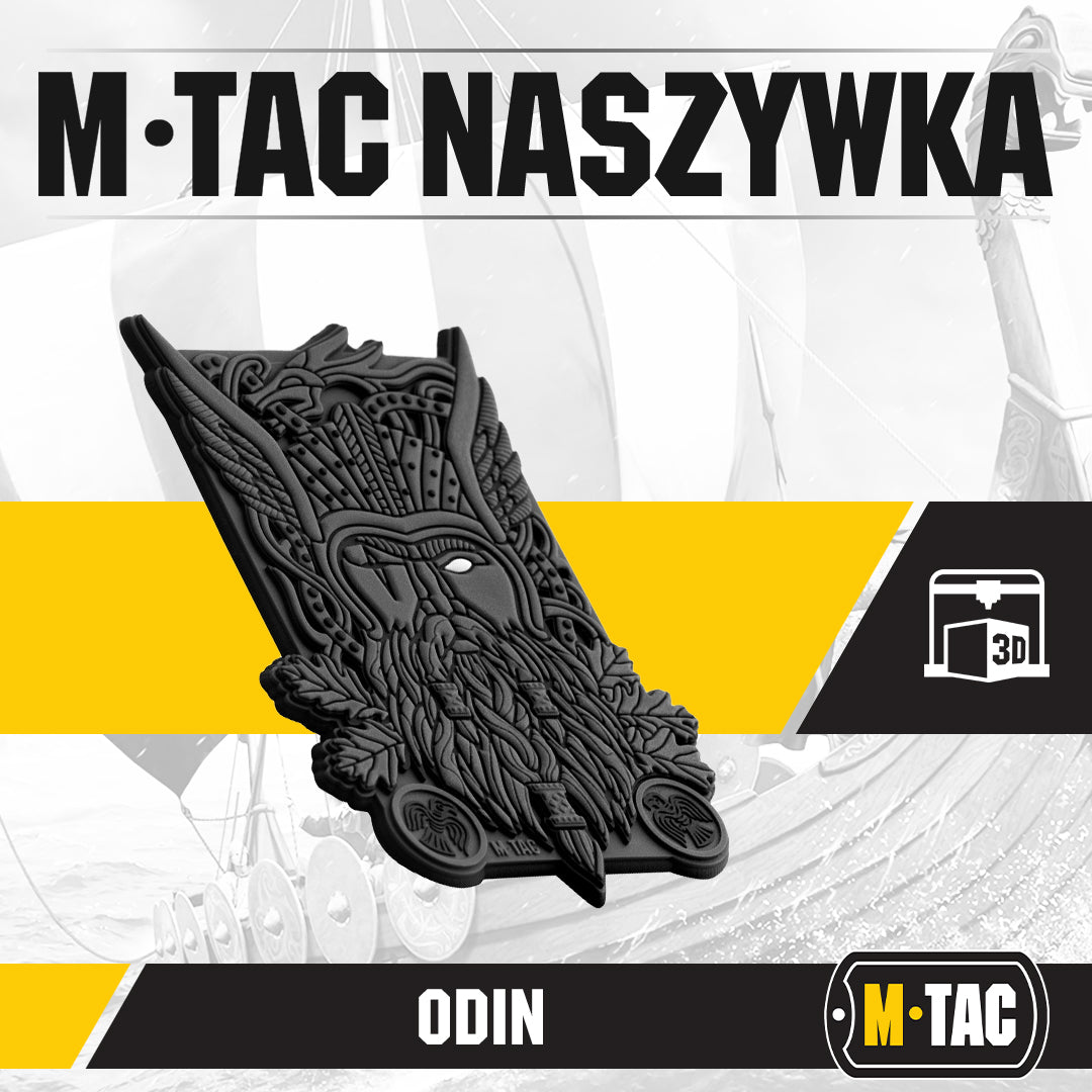Patch Odin 3D PVC M-Tac cu prindere velcro