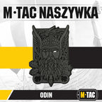 Patch Odin 3D PVC M-Tac cu prindere velcro