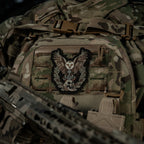 Patch brodat Owl M-Tac cu velcro