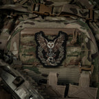 Patch brodat Owl M-Tac cu velcro