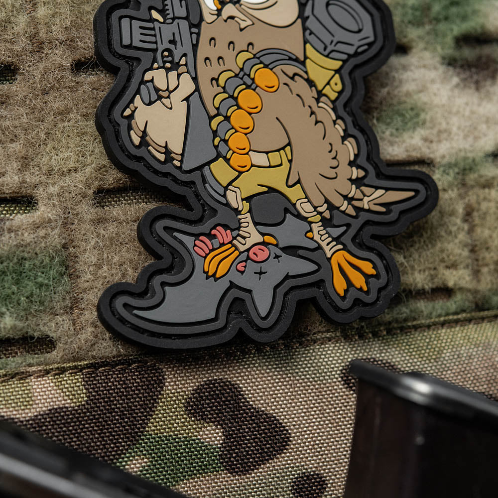 Patch Owl PVC M-Tac emblema moral cu bufnita 3D