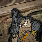 Patch Owl PVC M-Tac emblema moral cu bufnita 3D