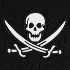 Panou pentru patch-uri Jolly Roger M-Tac