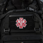 Patch brodat Paramedic M-Tac cu caduceu si Star of Life
