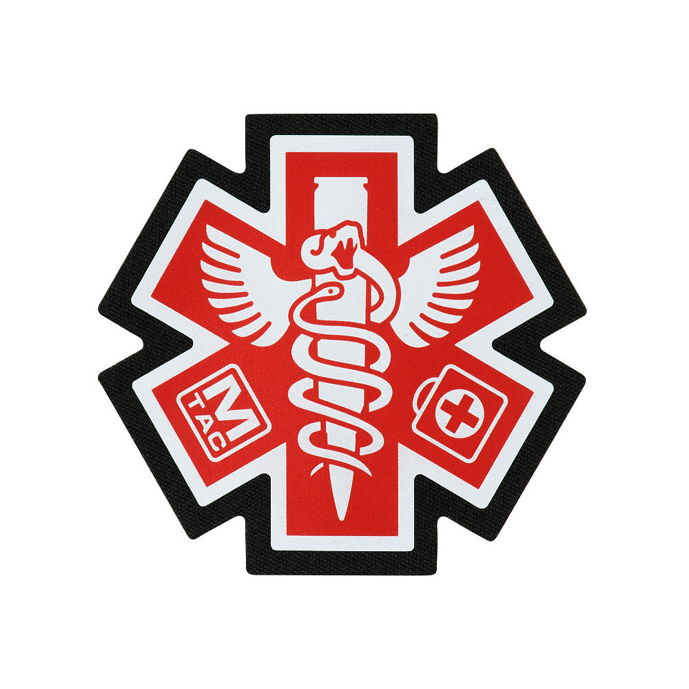 Patch Paramedic cu caduceu si Star of Life M-Tac