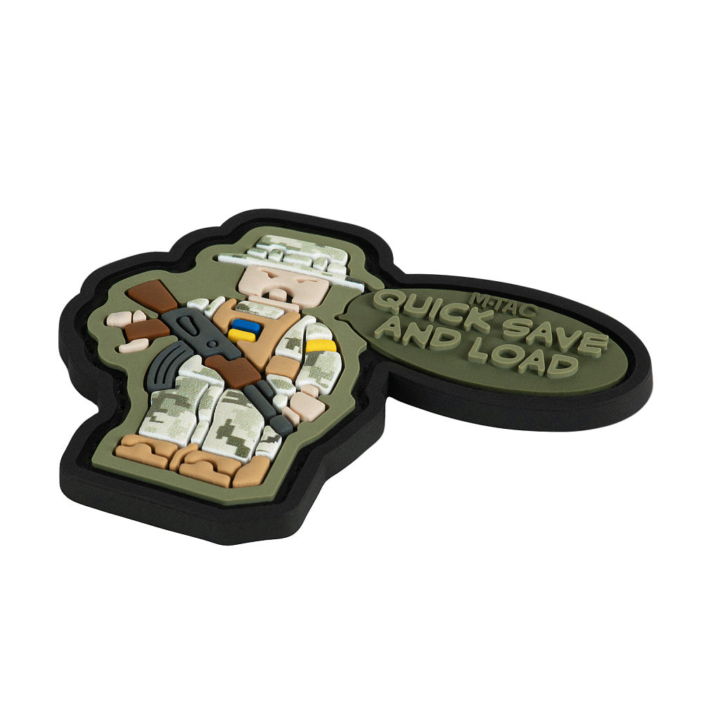 Patch Quick Save PVC M-Tac cu design 3D