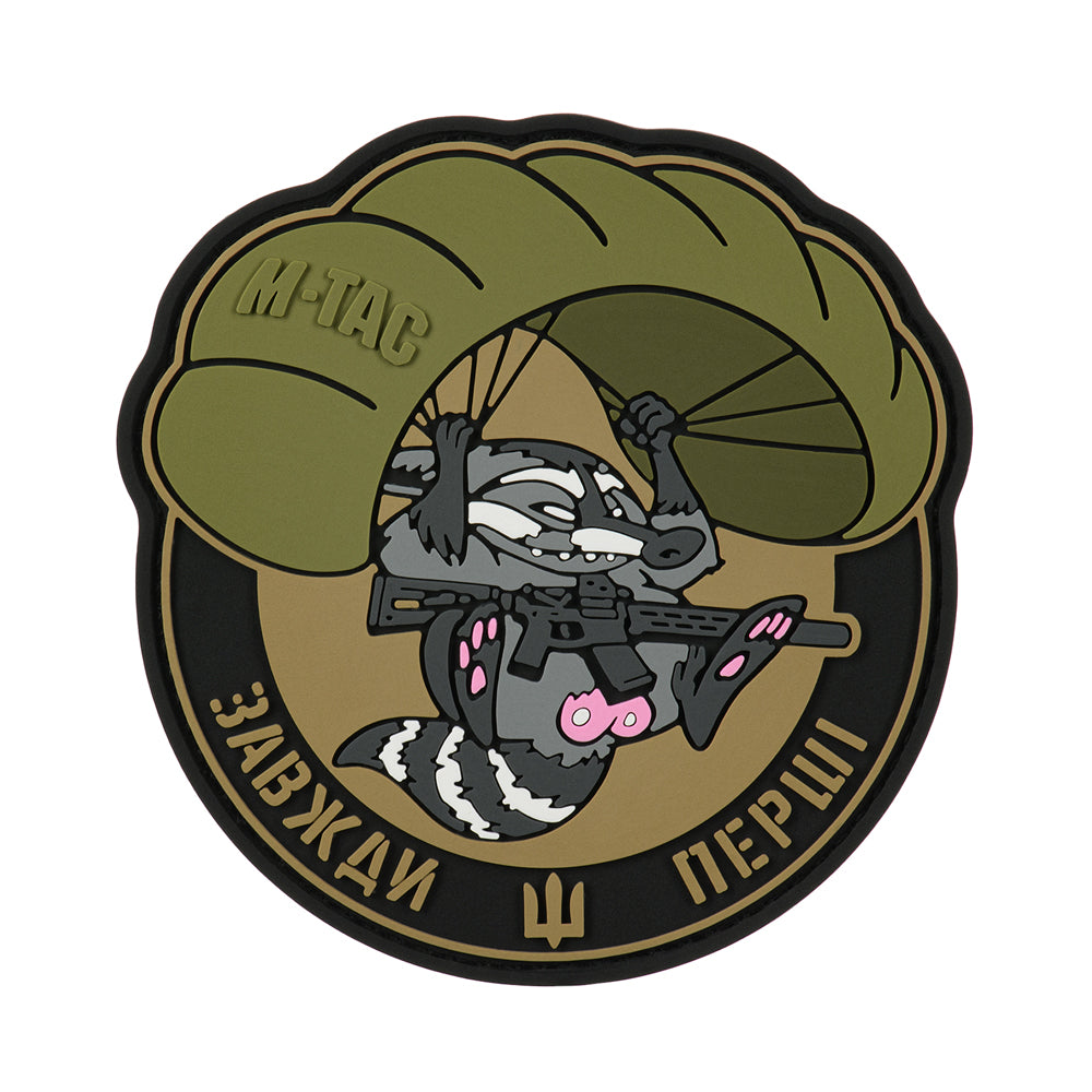 Patch Raccoon PVC 3D M-Tac cu velcro