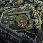 Patch Raccoon PVC 3D M-Tac cu velcro