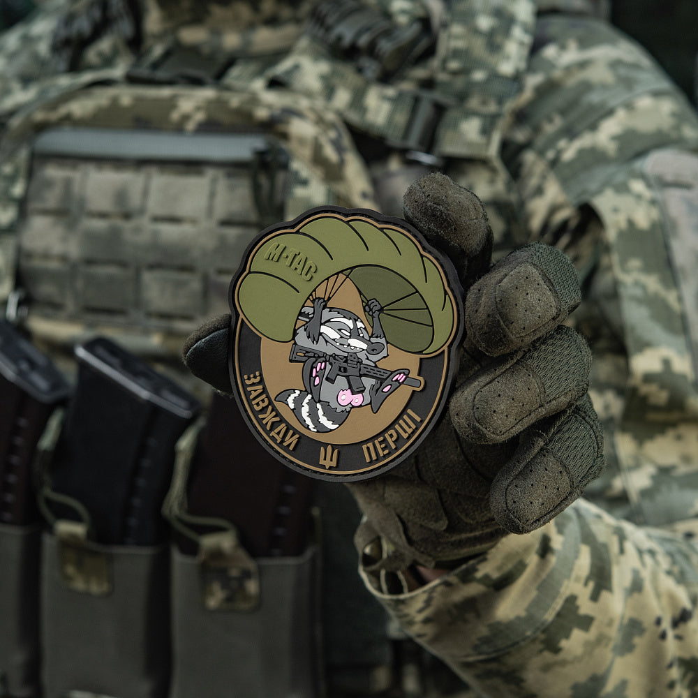 Patch Raccoon PVC 3D M-Tac cu velcro