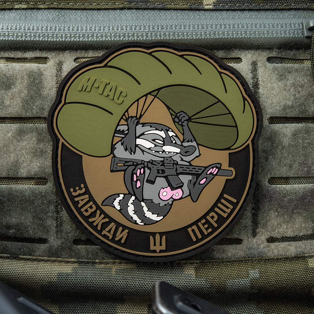 Patch Raccoon PVC 3D M-Tac cu velcro