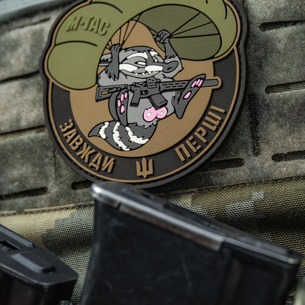 Patch Raccoon PVC 3D M-Tac cu velcro
