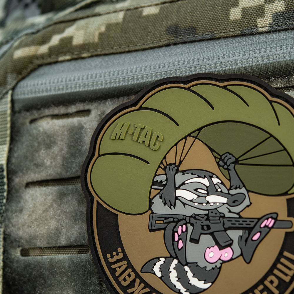 Patch Raccoon PVC 3D M-Tac cu velcro