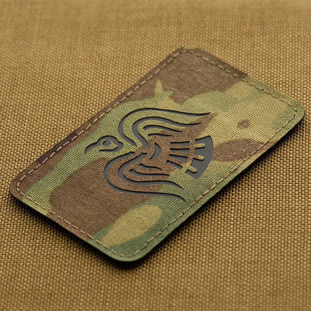 Patch Raven Flag Laser Cut M-Tac