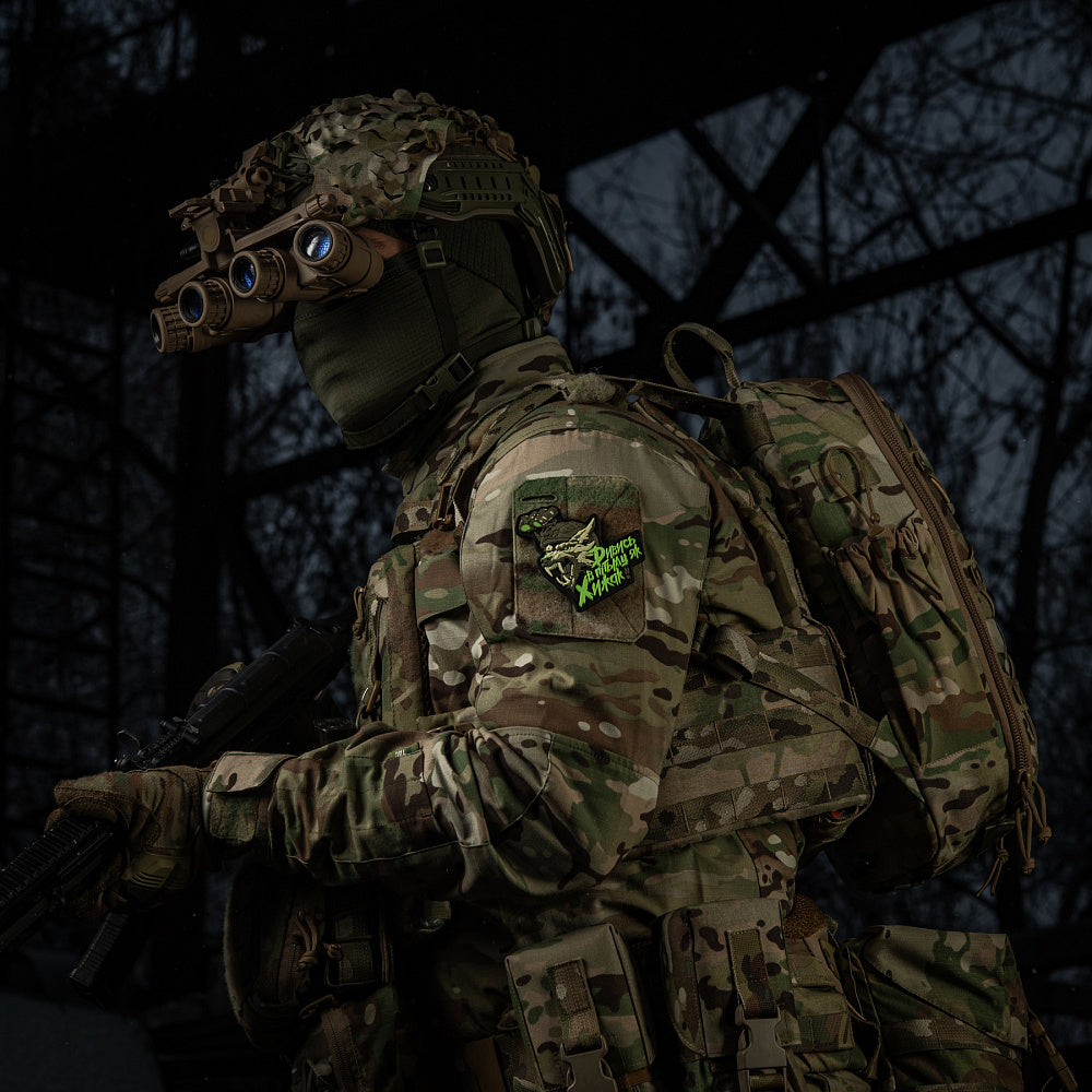 Patch PVC See in the Dark Like a Predator M-Tac Black/Olive