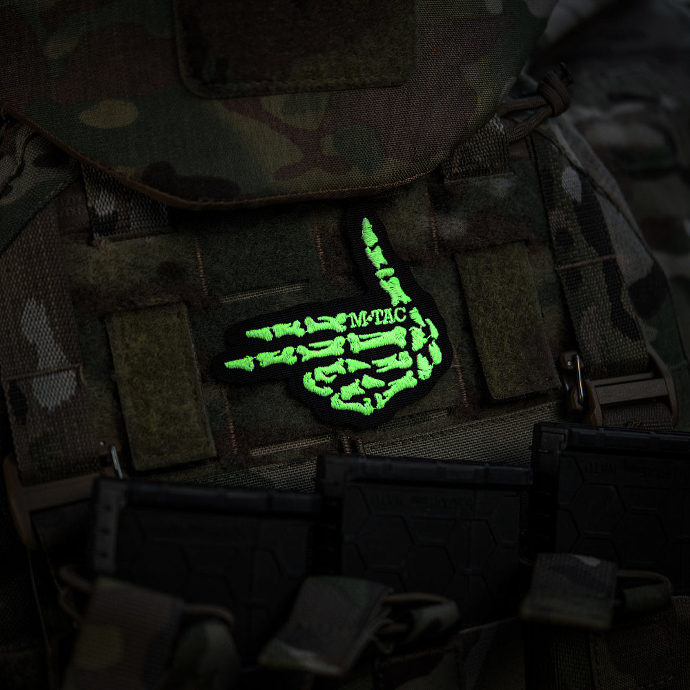 Patch brodat Skeleton Shooter M-Tac