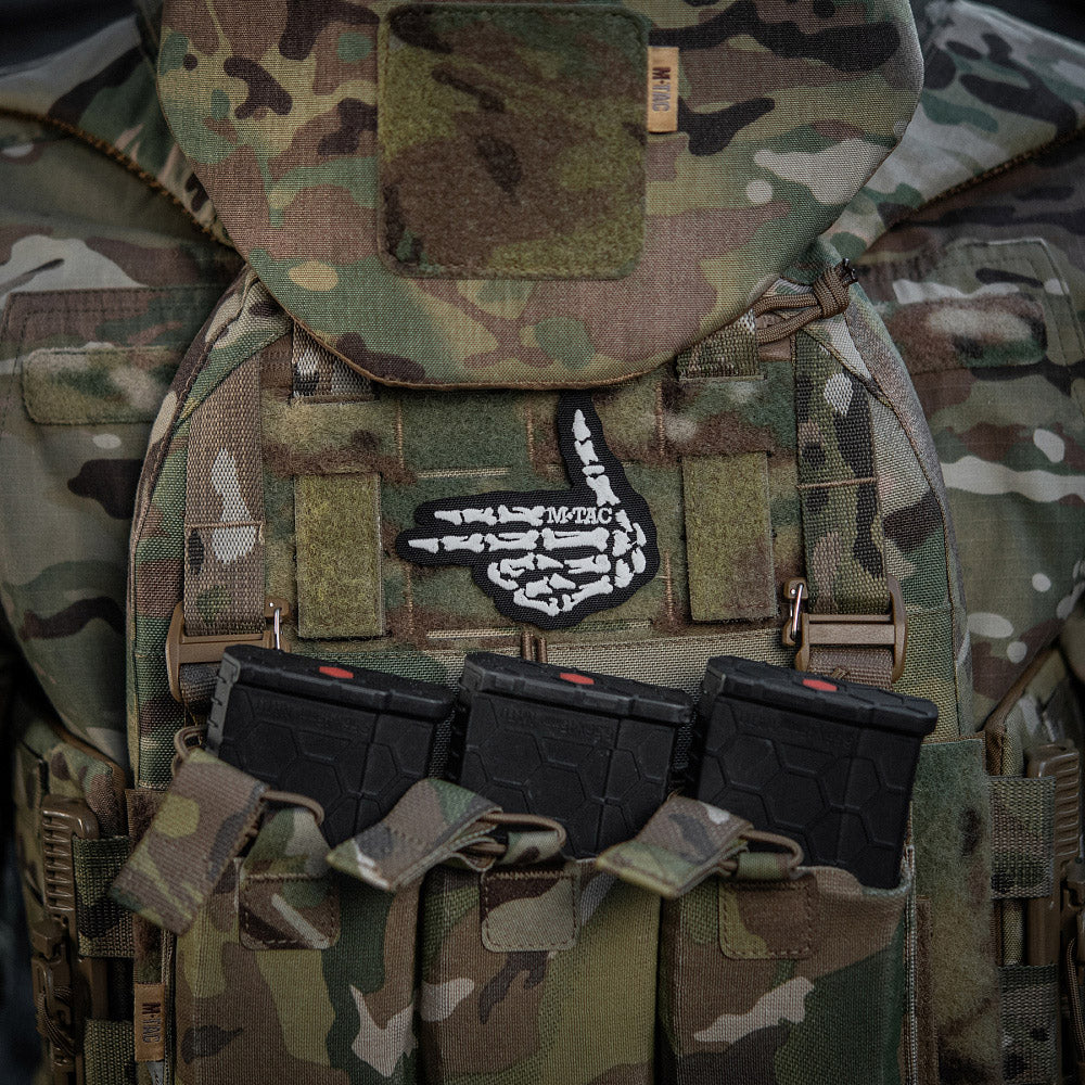 Patch brodat Skeleton Shooter M-Tac