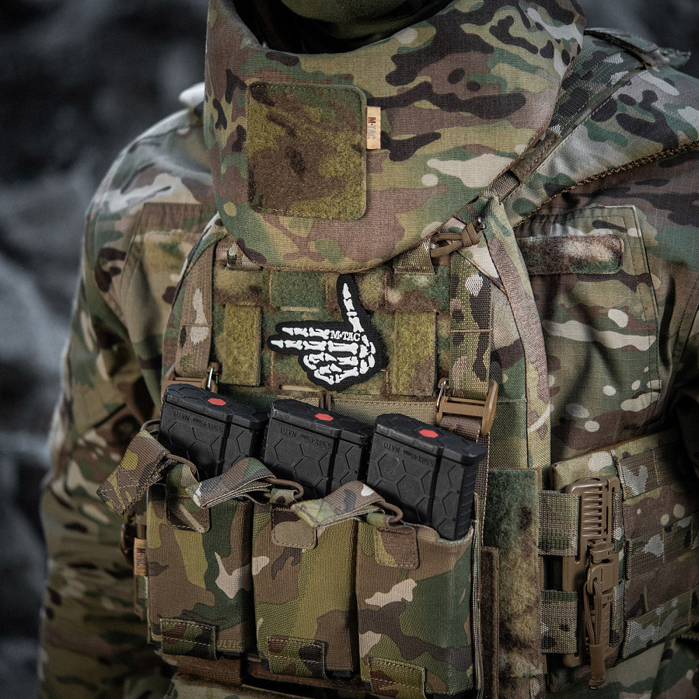 Patch brodat Skeleton Shooter M-Tac