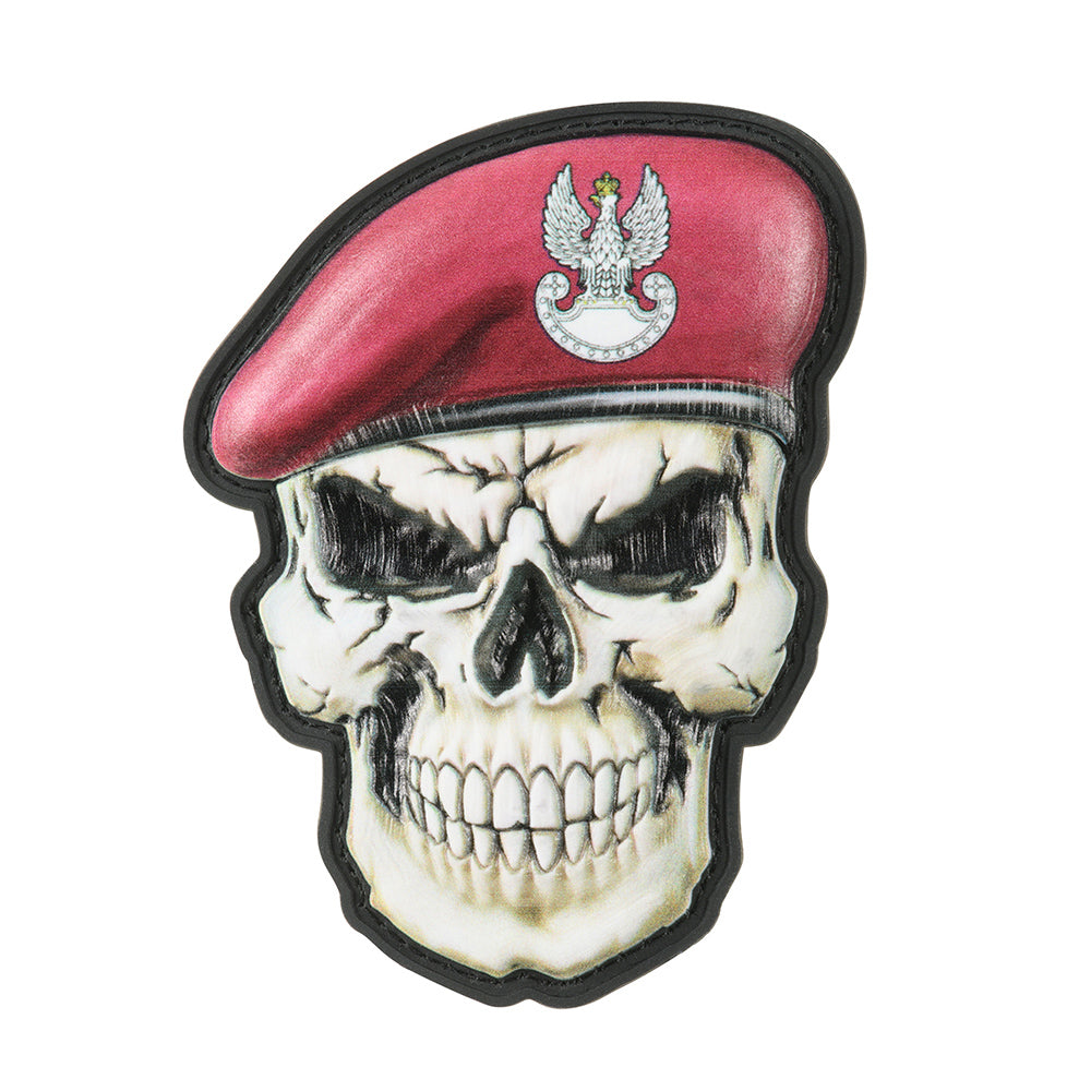 Patch craniu in beret Fortele Aeropurtate Poloneze M-Tac