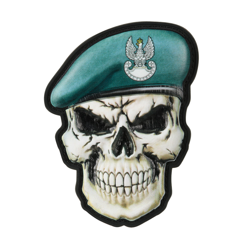 Patch craniu cu bereta Forte Terestre Polonia M-Tac