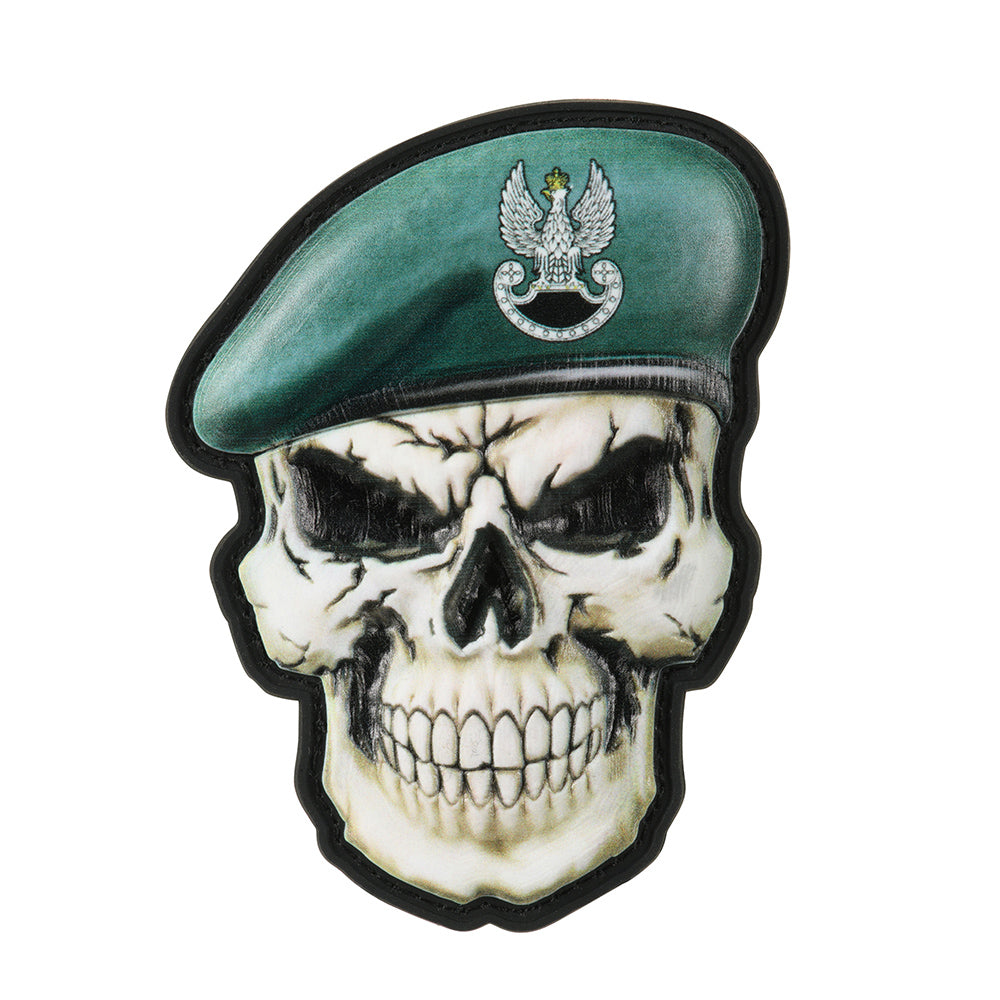 Patch craniu in beret Forte Speciale Polonia M-Tac