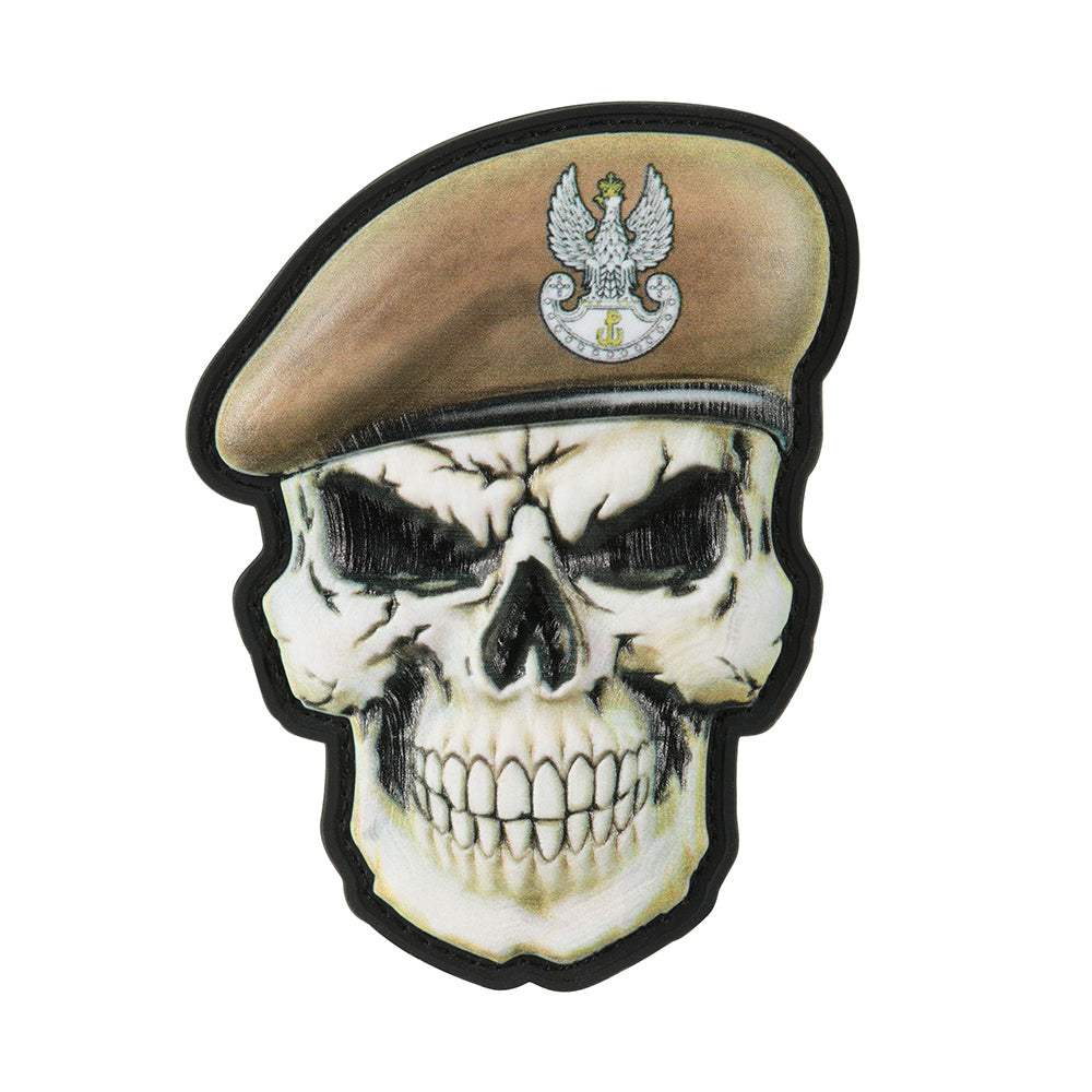 Patch craniu cu bereta Poland Territorial Defence Force M-Tac