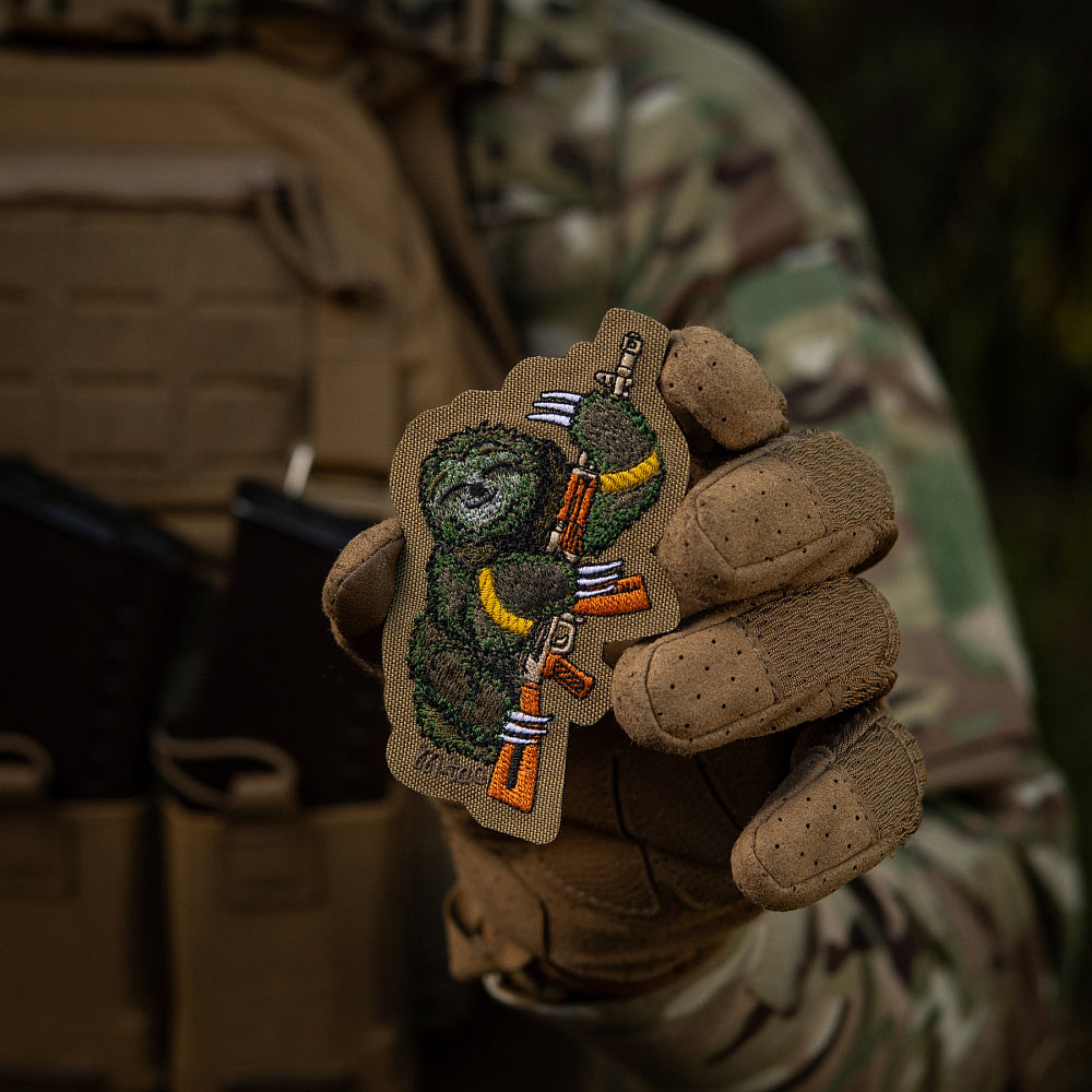 Patch brodat Sloth M-Tac cu prindere Velcro