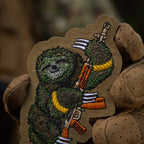 Patch brodat Sloth M-Tac cu prindere Velcro