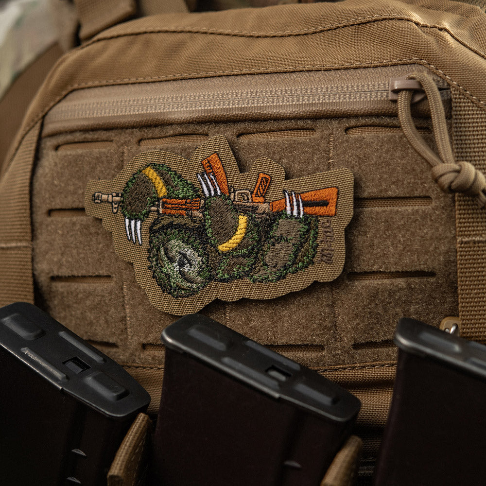 Patch brodat Sloth M-Tac cu prindere Velcro