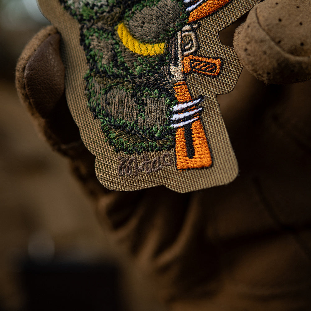 Patch brodat Sloth M-Tac cu prindere Velcro
