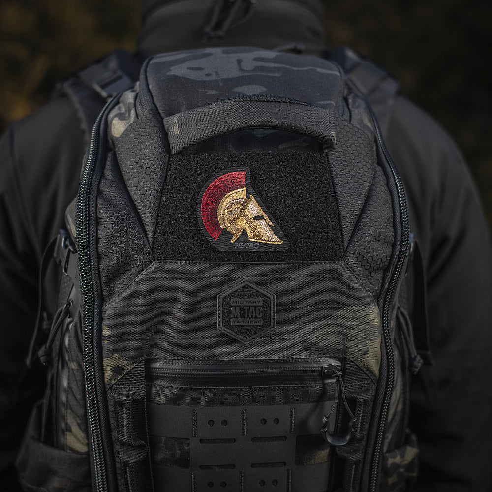 Patch Spartan Helmet brodat M-Tac