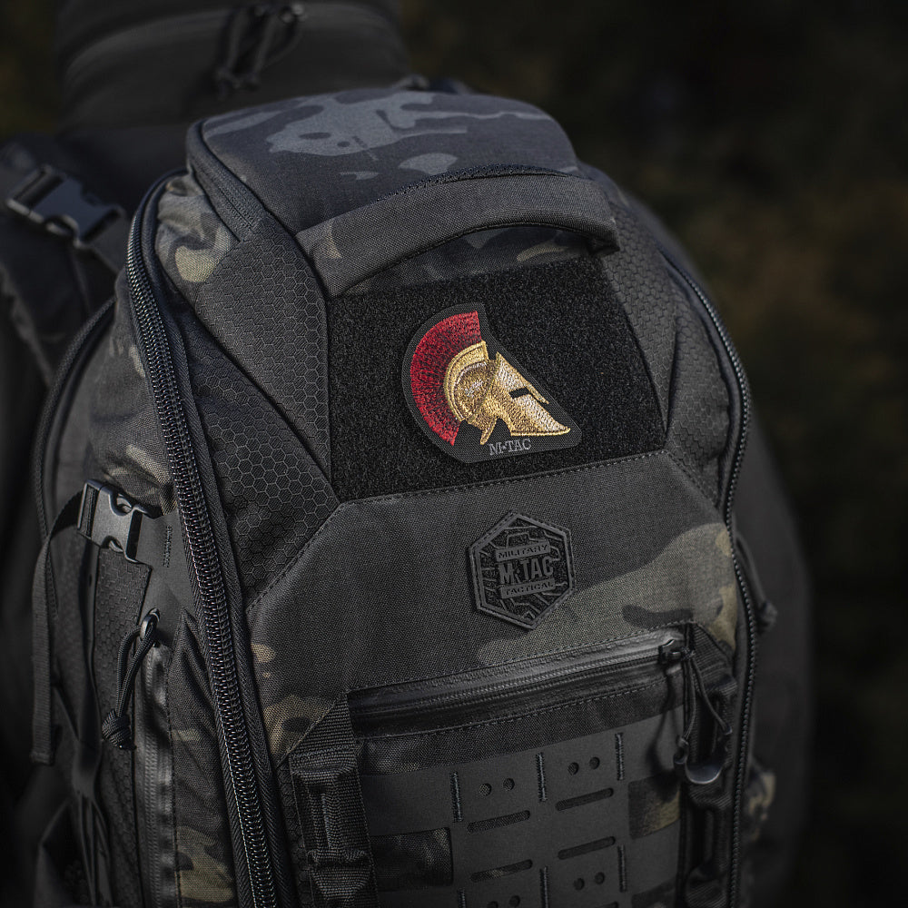 Patch Spartan Helmet brodat M-Tac