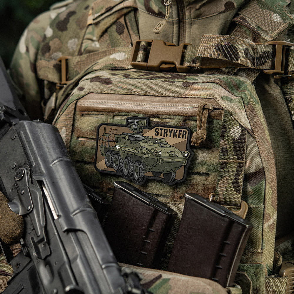 Patch Stryker PVC 3D M-Tac cu prindere velcro