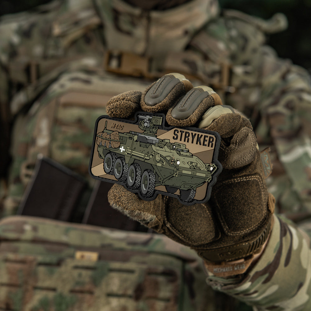 Patch Stryker PVC 3D M-Tac cu prindere velcro