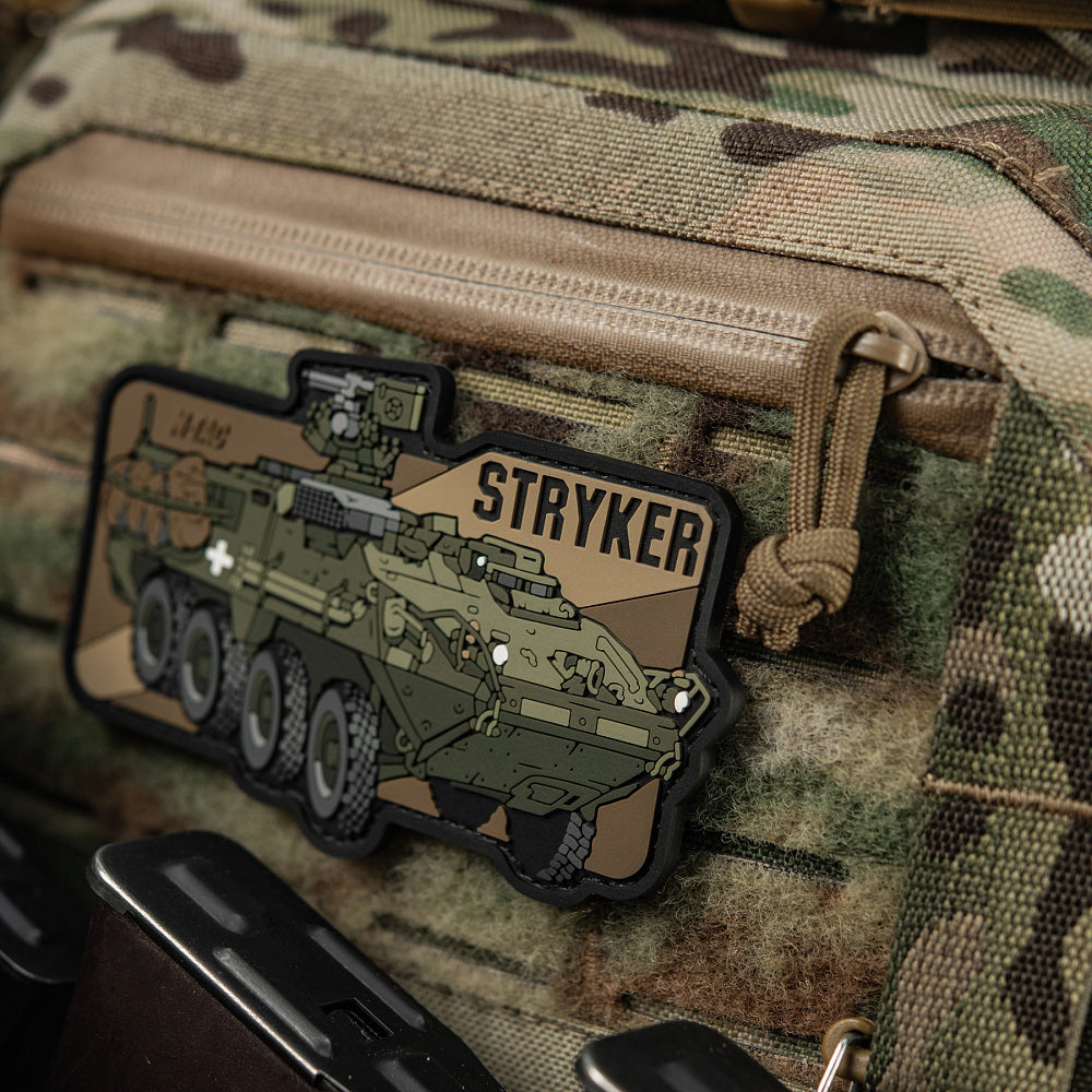 Patch Stryker PVC 3D M-Tac cu prindere velcro